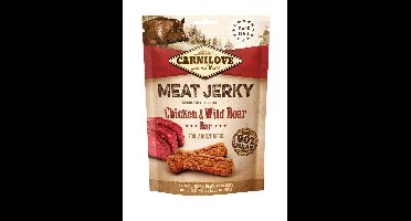 CARNILOVE MEAT JERKY Chicken with Wild Boar - hondensnack - 100 g