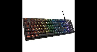 Bedrading gaming toetsenbord de g -lab low profile switch - rood