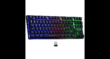 Gamingtoetsenbord - The G-Lab - KEYZ CESIUM TKL WIRELESS - draadloos - azerty - Zwart