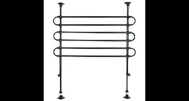 TRIXIE Scheidingsrooster, zwart voor honden