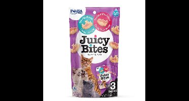 INABA Juicy Bites Shrimp and Seafood - Kattensnoepje - 3x11,3 g