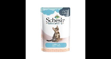 SCHESIR Tonijn in gelei - natvoer voor kittens - 85g