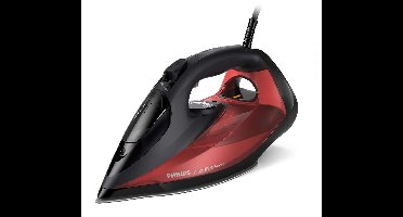Philips 7000 series DST7022/40 HV-stoomstrijkijzer zwart/rood