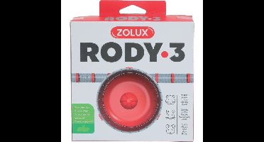 ZOLUX Stil loopwiel voor kleine knaagdieren geschikt voor Rody3 - Rodylounge - Grenadinekooien