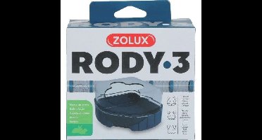 Rody3 Kooi Kattenbak - ZOLUX - Rodylounge - Voor kleine knaagdieren - Blauw