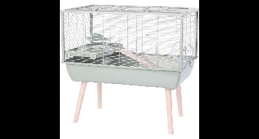 Verhoogde knaagdierkooi - ZOLUX - Néolife - Voor hamsters - 78 x 48 x 75 cm - Groen