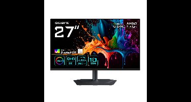 GIGABYTE MO27Q3 computer monitor 68,6 cm (27") 2560 x 1440 Pixels Quad HD QD-OLED Zwart
