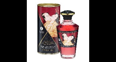 Hot Oil Aardbei Shunga (100 ml)