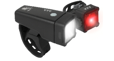 Verlichtingsset Axa Niteline T4-R USB (op kaart)