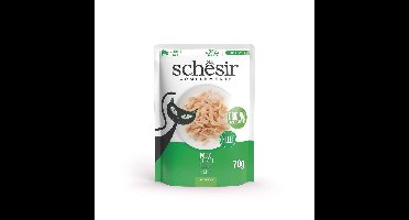 SCHESIR Chicken fillet in jelly - nat kattenvoer - 70g