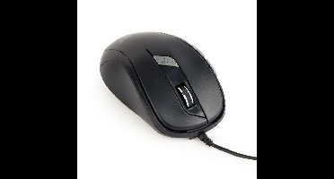 Gembird MUS-6B-01 muis Ambidextrous USB Type-A Optisch 1600 DPI