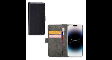 Mobilize Classic Gelly Wallet Book Case Apple iPhone 14 Pro Max Black