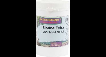 DIERENDROGIST BIOTINE POEDER+KRUIDEN VOOR HOND EN KAT