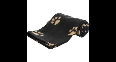 TRIXIE BEANY FLEECE HONDENDEKEN ZWART