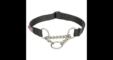 TRIXIE HALSBAND HOND PREMIUM HALFSLIP HALSBAND ZWART