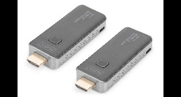 Digitus DS-55318 audio/video extender AV-zender & ontvanger Zwart