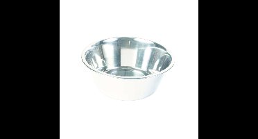 Dierenvoederbak Trixie Roestvrij staal 4,5 L Zilverkleurig