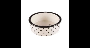 Dierenvoederbak Trixie Wit Zwart 300 ml 0,3 L Keramisch