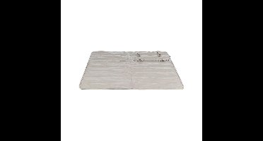 Huisdierendeken Trixie CityStyle Lichtgrijs Polyester Polyurethaan Synthetisch Leer 80 × 80 cm