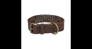 Hondenhalsband Trixie Rustic Donkerbruin XL