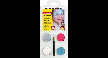 Eberhard Faber EF-579021 Prinsessen Schmink Zilver, Rood, Wit En Blauw