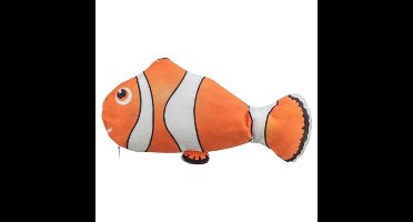 TRIXIE SPARTEL VIS STOF CATNIP ORANJE