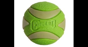 CHUCKIT MAX GLOW ULTRA SQUEEKERBAL GROEN