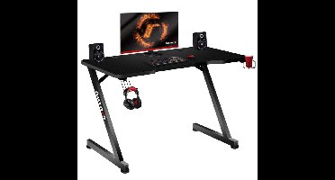 Huzaro Hero 2.5 verlicht computerbureau Zwart