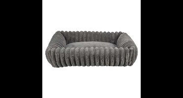 TRIXIE HONDENMAND LONNI RIBFLUWEEL HOEKIG GRIJS