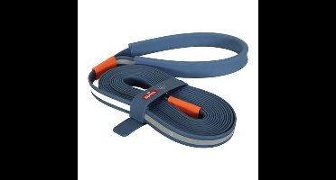 ZOLUX BVK SLEEPLIJN PLAT SILICONEN BLAUW