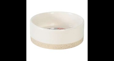 ZOLUX OLARIA VOERBAK KERAMIEK BEIGE