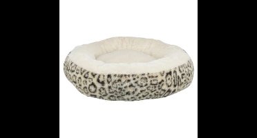 TRIXIE HONDENMAND LEO SOFT ROND PLUCHE CREME / PANTERPRINT