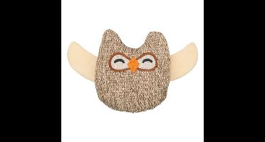 TRIXIE UIL STOF / PLUCHE MET KATTENKRUID / CATNIP BEIGE