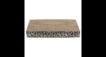 TRIXIE KRABPLANK LEO KARTON PANTERPRINT MET KATTENKRUID / CATNIP