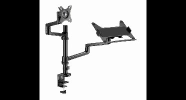 Gembird MA-DA-04 flat panel bureau steun 81,3 cm (32") Zwart