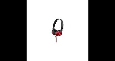 Hoofdtelefoon met Hoofdband Sony MDR-ZX310 98 dB Rood
