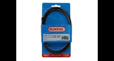 Versnellingskabelset 3/7-speed Elvedes Nexus 1700 / 2250 mm RVS - zwart (op kaart)