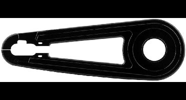 Voorzetkast Axa VS 26/28" - zwart (winkelverpakking)