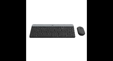 Toetsenbord en muis Logitech 920-009198 Zwart Qwerty Spaans