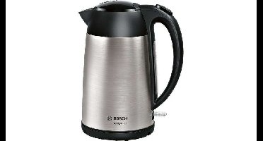 Bosch TWK3P420 waterkoker 1,7 l 2400 W Zwart, Roestvrijstaal