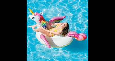 Eenhoorn Opblaasbare Matras Intex Siva _228799 198 x 140 x 97 cm