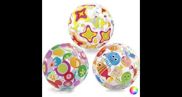 Opblaasbal Intex 59040NP 51 cm Wit Multicolour