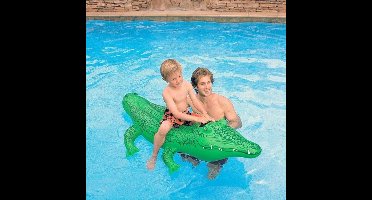 Opblaasbaar zwembadfiguur Intex Krokodiel (168 X 86 cm)