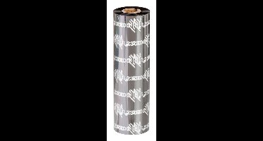 Zebra 2300 Performance Wax thermal ribbon 74 m Zwart