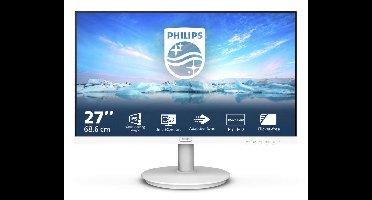 Philips V Line 271V8AW/00 computer monitor 68,6 cm (27") 1920 x 1080 Pixels Full HD LCD Wit