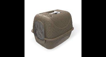 Bama Pet Kattenbak 41.8x50.5x39.6 cm Taupe