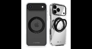 Mobilize MagSafe Compatible 360 Rotating Ring Stand Case Apple iPhone Air Clear/Black