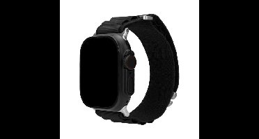 Mobilize Nylon Watch Band - Alpine - Titanium Connector - for Apple 38/40/41mm - Black