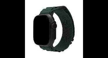 Mobilize Nylon Watch Band - Alpine - Black Connector - for Apple 42/44/45/49mm - Dark Green
