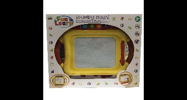 Kidz Corner Fun'n Learn Tekenbord met Pen en 4 Vormpjes